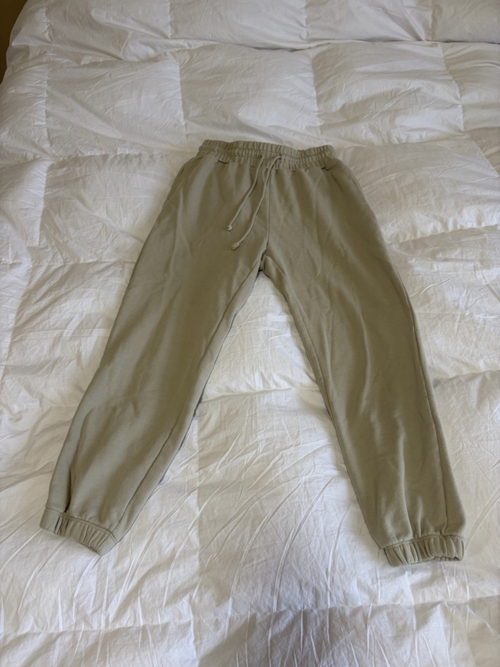 OAK + FORT Olive Drawstring Jogger Pants